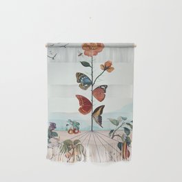 Flordali The Butterfly Rose Wall Hanging