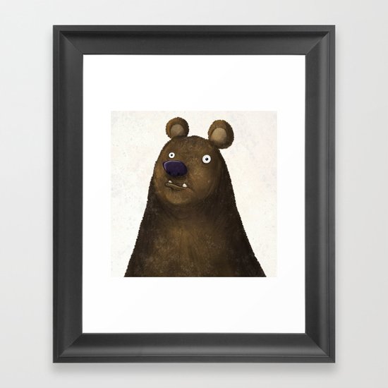 Bear Framed Art Print