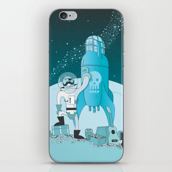 Space Pirate! iPhone & iPod Skin