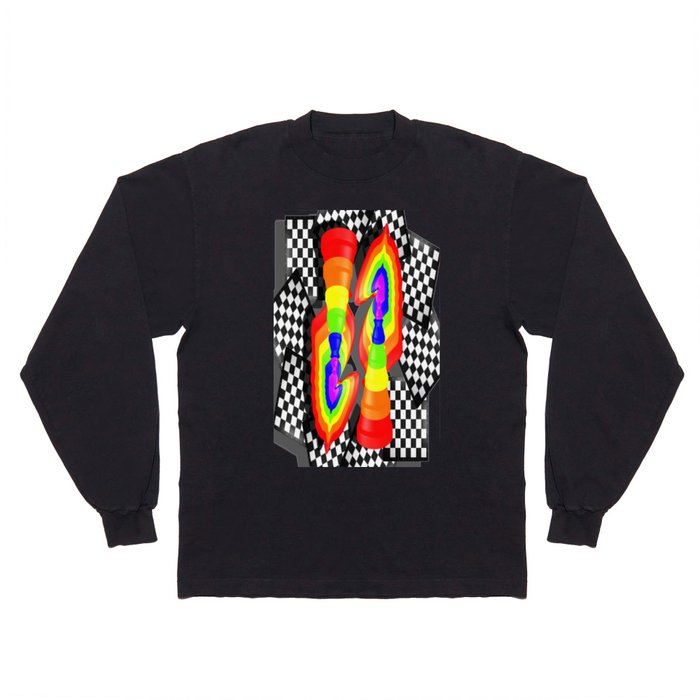 Twisted Knight Long Sleeve T Shirt