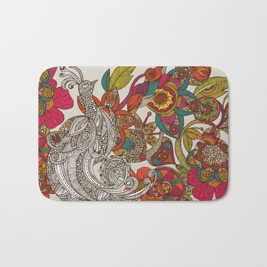 Paradise Bird Bath Mat