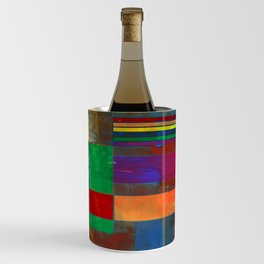 Mid-Century Modern Art - Rainbow Pride 2.0 Wine Chiller