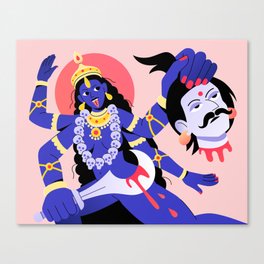 Hindu Goddess Kali Canvas Print