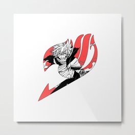 Fairy Tail Metal Print | Luc, Tail, Happy, Fairytail, Mages, Erza, Natsu, Guild, Wizard, Juvia 