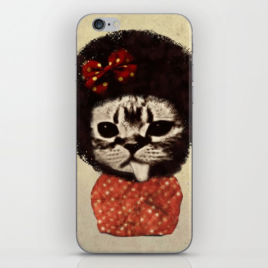 Cat (Pack-a-cat) iPhone & iPod Skin