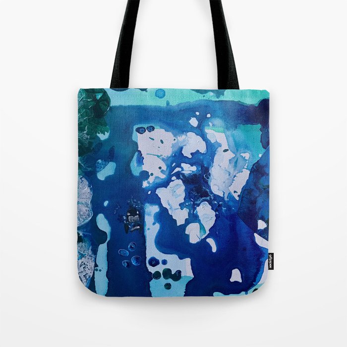 Orca Whale Marvels at the Melting Ice, Environmental # 4 Tote Bag by ...