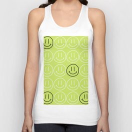 Smile Retro Happy Face Unisex Tank Top