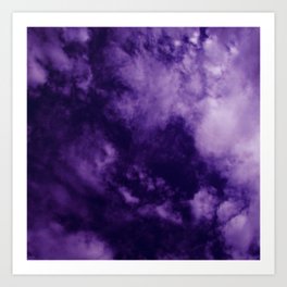 Purple Sky Art Print