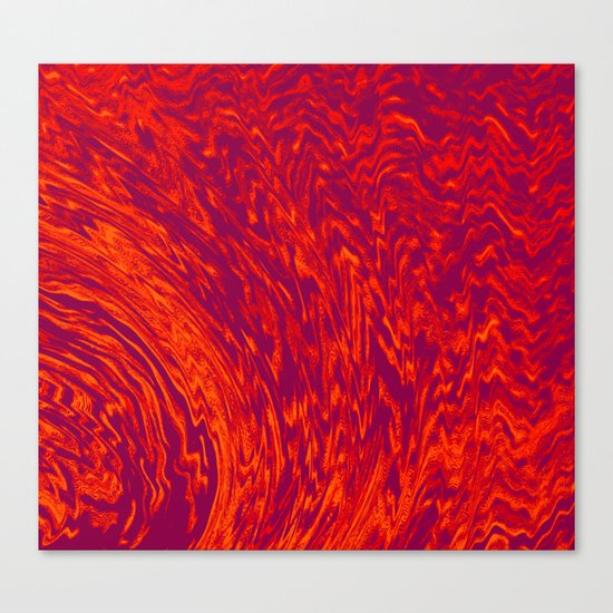 Electric Wave Canvas Print