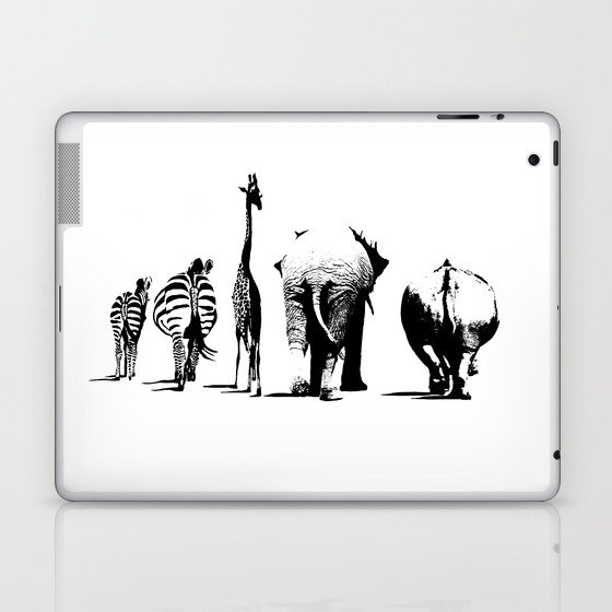 Animal Bums Laptop & iPad Skin