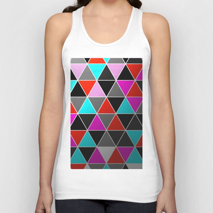 Industrial Triangles Tank Top