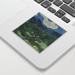 Olive Trees by Vincent van Gogh Sticker