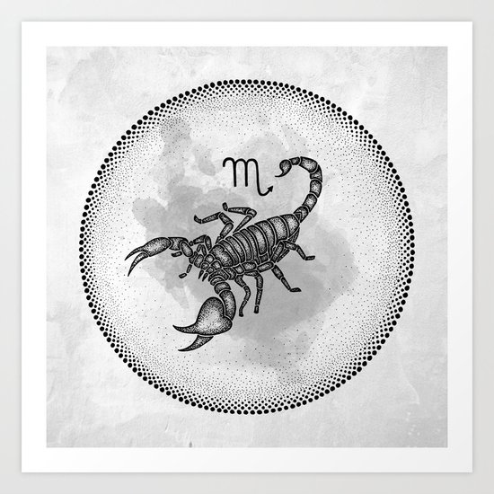 Scorpio Art Print