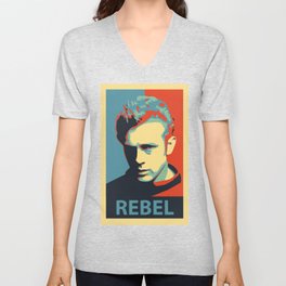Rebel V Neck T Shirt