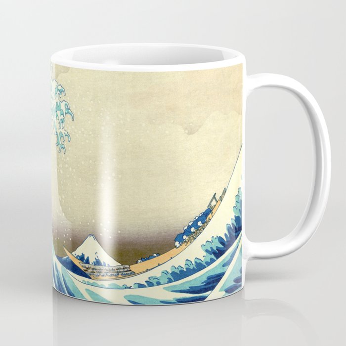 The Great Wave Off Kanagawa Katsushika Hokusai Coffee Mug