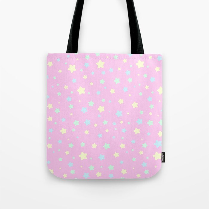 Pastel star Explosion Accessories Tote Bag