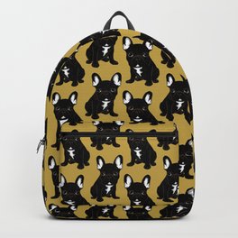 Brindle French Bulldog Backpack | Brindle, Illustration, Frenchie, Frenchbulldog, Black, Cute, Drawing, Pet, Digital, Dog 