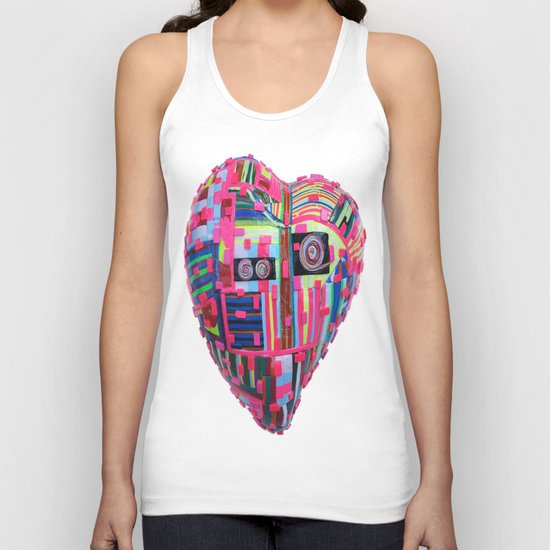 Sweet Heart Unisex Tank Top