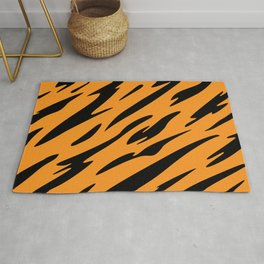 Tiger Striped Rugs Society6