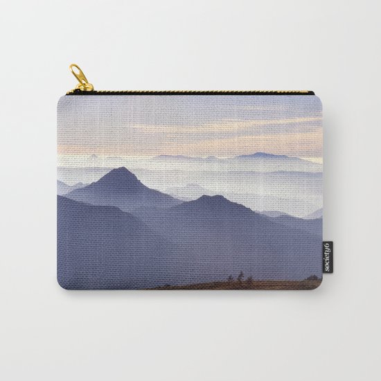 "Sunset at the mountains III" Carry-All Pouch
