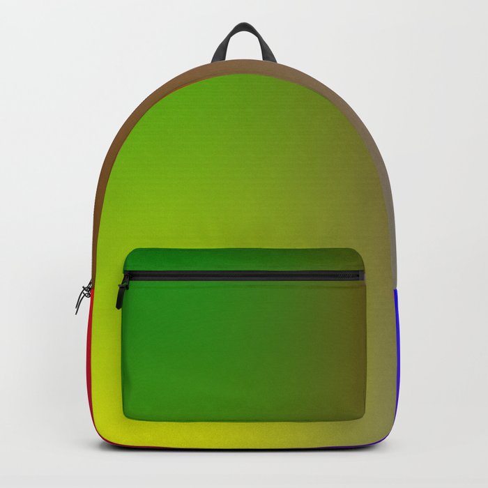16 Rainbow Gradient Colour Palette 220506 Aura Ombre Valourine Digital Minimalist Ar Backpack