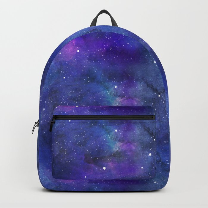 Watecolor Space Nebulae Backpack