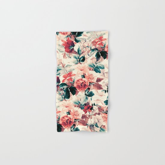 FLORAL PATTERN 09 Hand & Bath Towel