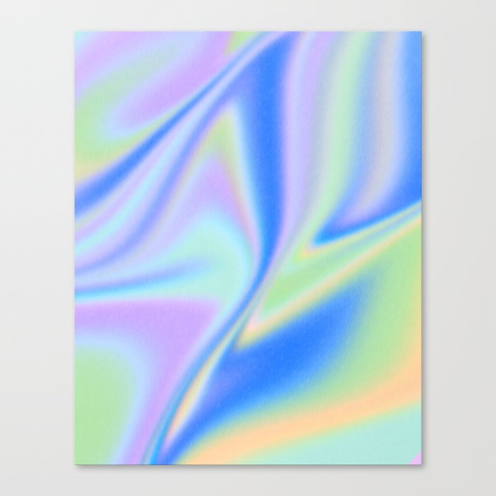 Dream Groovy Gradient Psychedelic Canvas Print