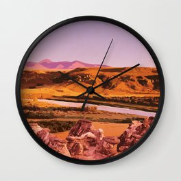 Writing-on-Stone Provincial Park Wall Clock