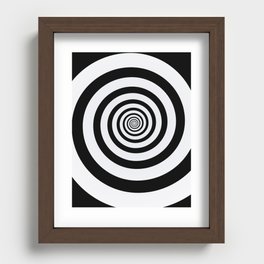 Psychedelic Swirls Recessed Framed Print