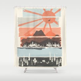 Morning by Bear River... Shower Curtain