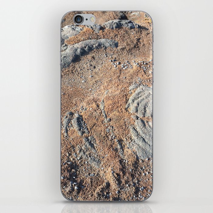 Sand and Rocks. iPhone Skin