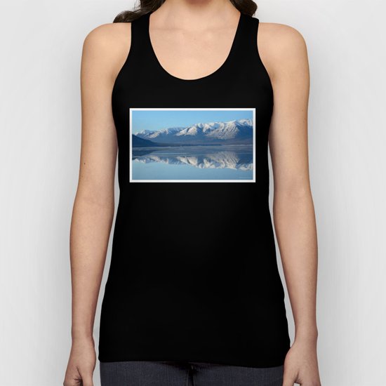 Turnagain Arm Mirror - Alaska Unisex Tank Top