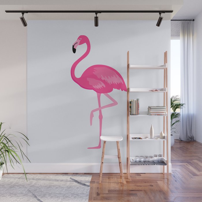 Flamingo Wall Mural