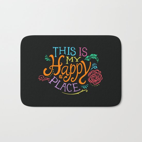 Happy Place Bath Mat