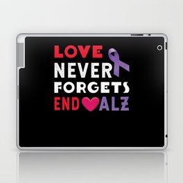 Love Remembers Alzheimer Alzheimer's Awareness Laptop Skin