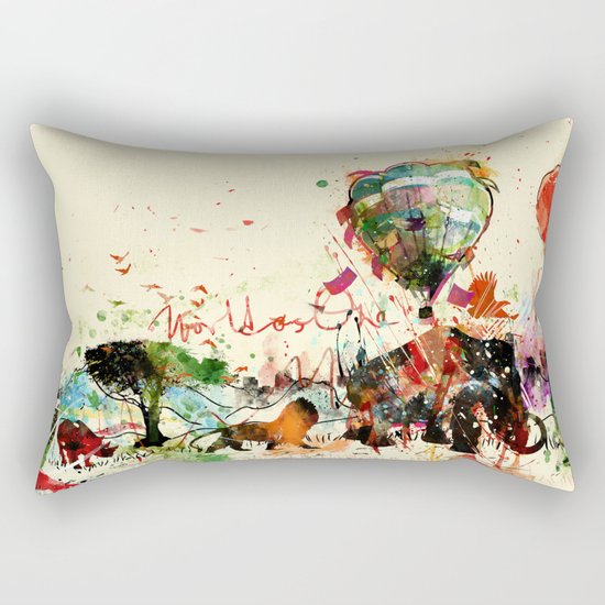 World as One : Human Kind Rectangular Pillow