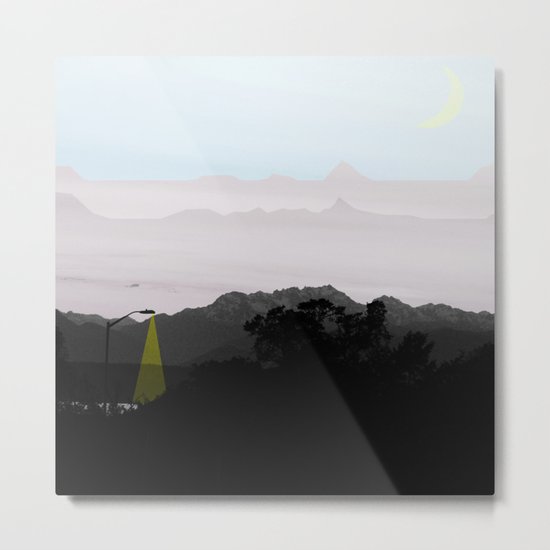 Under a Watchful Sky Metal Print
