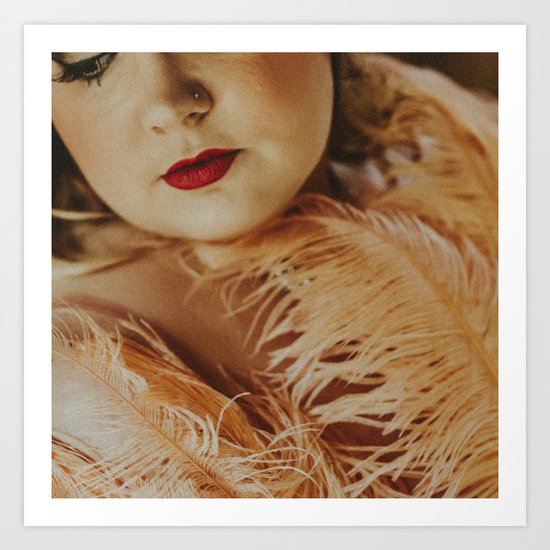 Burlesque Art Print