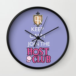 Ouran high school host club Wall Clock