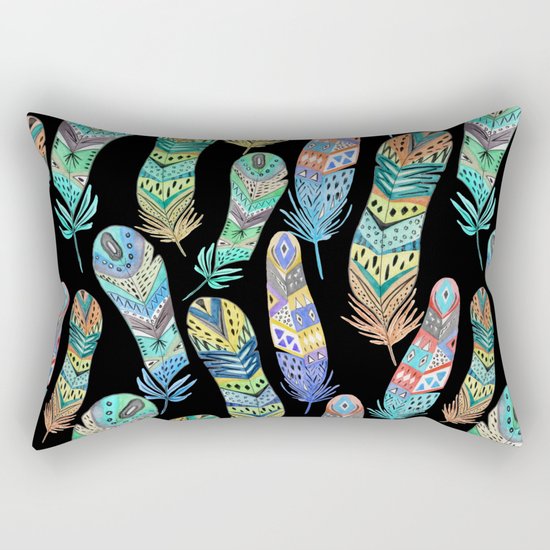 Feathers 2 Rectangular Pillow