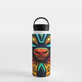 Mayan Panther Water Bottle