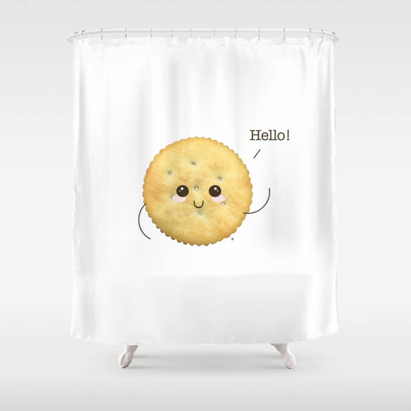 Super Cute Realistic Cracker Kawaii Clever Huh P Shower