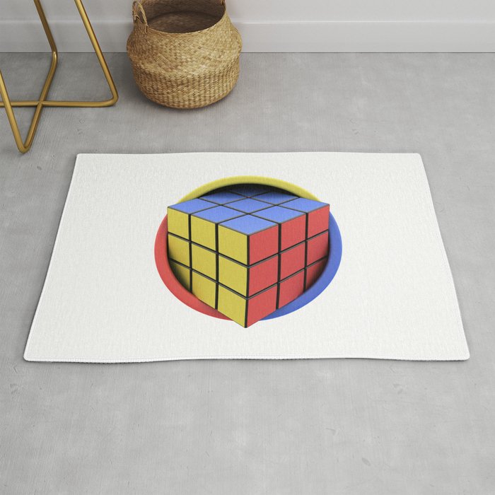 Rubik's Cube Rug