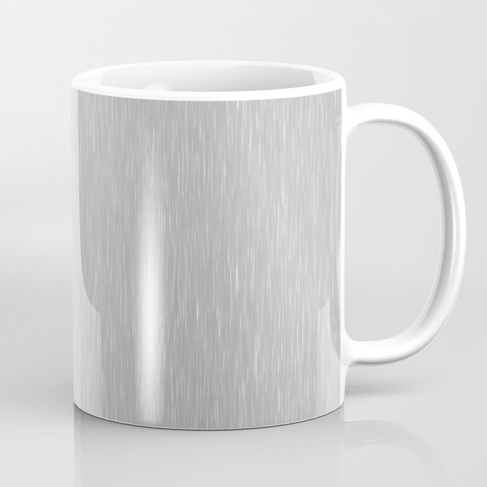 Aluminum Brushed Metal Coffee Mug by Textures