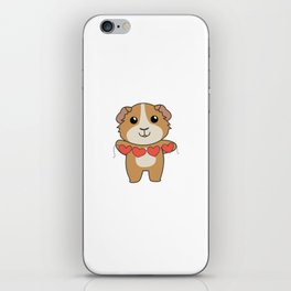 Guinea Pigs Valentine's Day Cute Animals With iPhone Skin