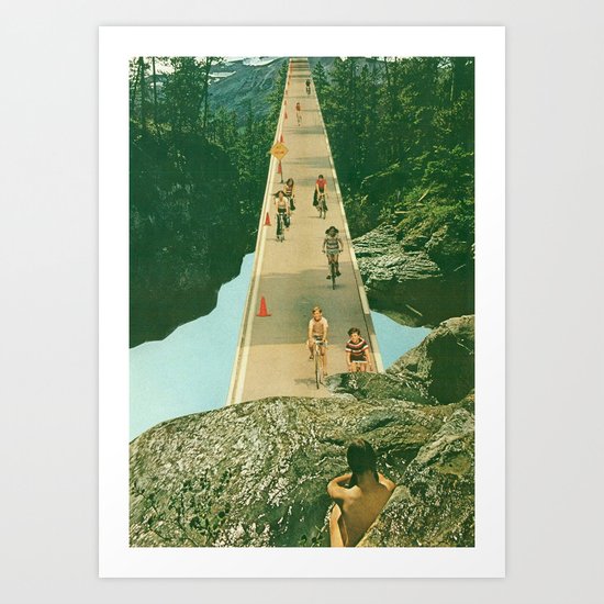 here comes the summer Art Print