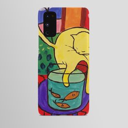 Cat with Red Fish- Henri Matisse Android Case
