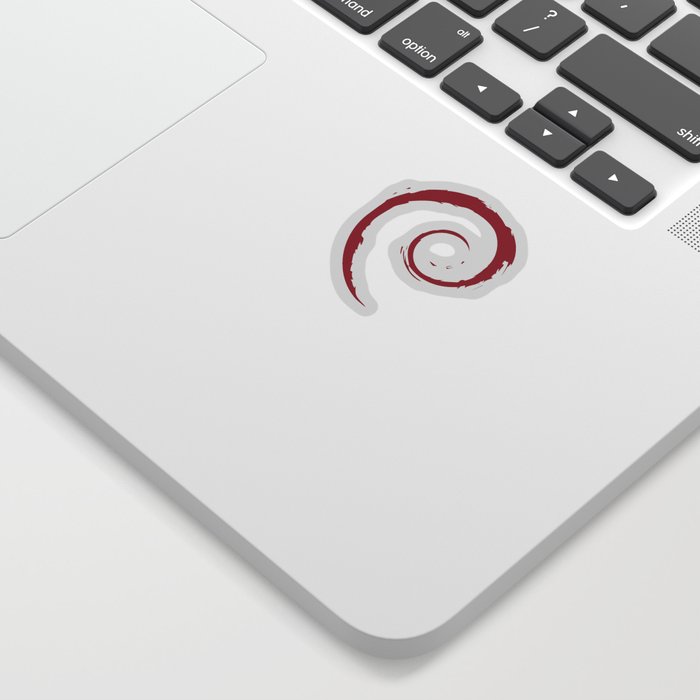 Debian Official Spiral Swirl Logo T-Shirt Sticker