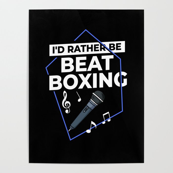 Beatboxing Music Challenge Beat Beatbox Poster